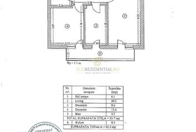 Apartament 2 camere, decomandat,prima inchiriere, loc parcare, Sect.4 - 13