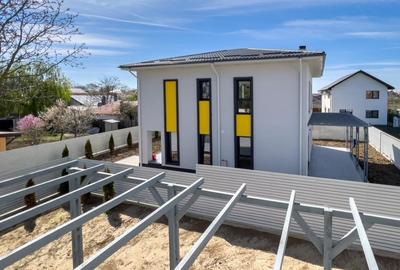 Proprietar Casa Pipera -Tunari finisaje lux semineu   4 camere +birou+ POD