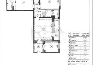 3 camere 7/10, centrala, anvelopat-Lujerului- 50 m metrou. - 7