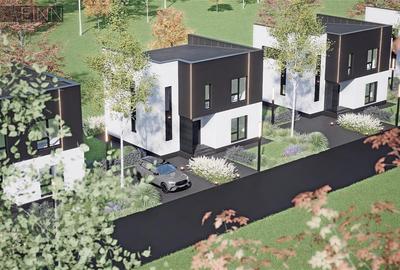 Casă individuală cu 4 camere cu Canalizare în Domnești - 3