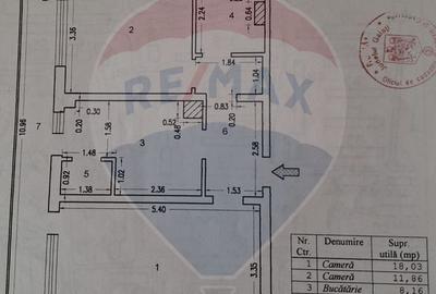 Apartament cu 2 camere de vânzare în zona Mazepa 1 - 9