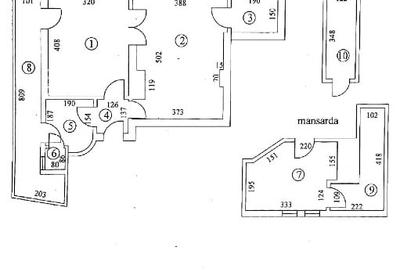Apartament cu 2 camere semidecomandat în Primăverii - 9