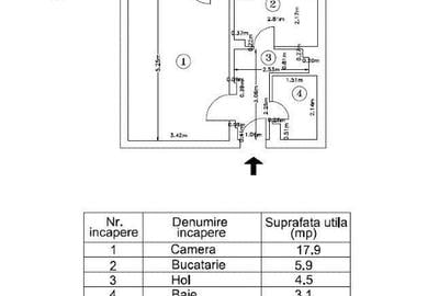 Garsoniera ULTRAFINISATA - politehnica - BLOC MIXT - 15
