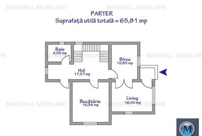 Vila cu 4 camere de vanzare in Strejnicu, 131.81 mp #16524 - 10