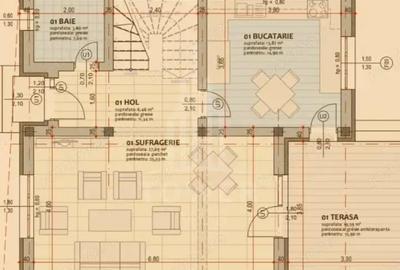 Casă cu 4 camere cu Canalizare în Cristian - 1