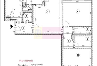 Apartament cu 3 camere decomandat în Basarab