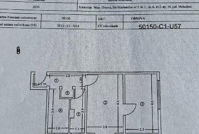 Apartament cu 2 camere semidecomandat în Central