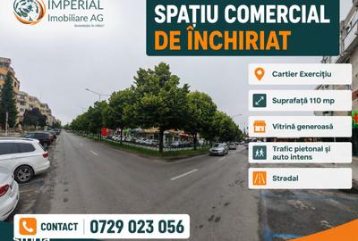 Spațiu comercial, de 110 mp, în Exercițiu - 1