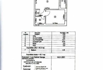 Apartament 2 camere str ALUNSULUI -MOBILAT UTILAT - 11