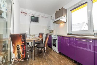 Apartament cu 3 camere decomandat, mobilat în Tractorul - 2