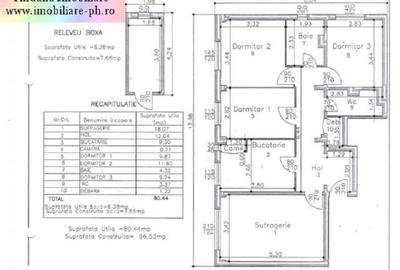 Apartament cu 4 camere decomandat în Republicii