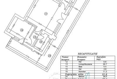 Apartament 2 Camere LUX Timpuri Noi Metrou Bloc Nou Mutare Imediata - 6