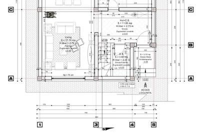 Casă individuală cu 4 camere cu Canalizare în Gulia - 7