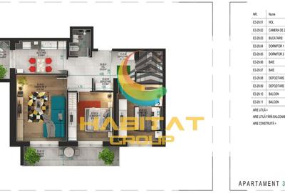 Apartament cu 3 camere decomandat în Theodor Pallady - 2