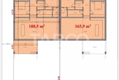 Teren intravilan 1200 mp PUZ aprobat utilitati langa parcela Cisnadie - 4