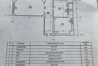Apartament cu 4 camere semidecomandat în Crângași - 4