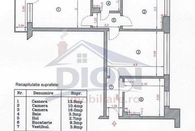 Apartament cu 3 camere semidecomandat în Obor - 8
