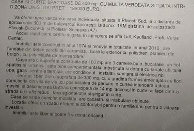 Casă cu 3 camere cu Teren 300 Mp în Sud - 4
