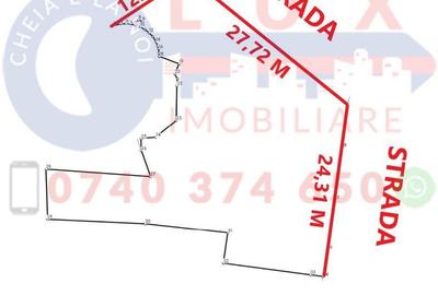 Teren de 850 mp, în Ultracentral - 1