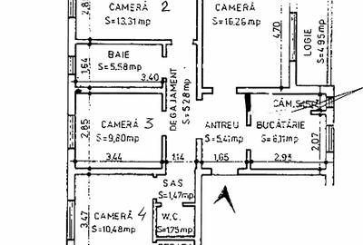 Apartament cu 4 camere decomandat în Mănăștur - 1