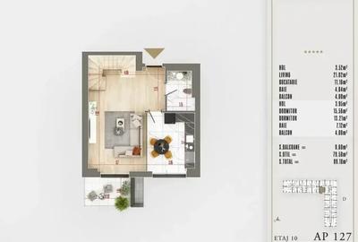 Duplex Spatios 3 Camere | Sector 3 | Izolatie Fonica | Dressing - 6