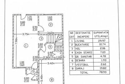 Duplex cu 4 camere cu Canalizare în Pipera - 22