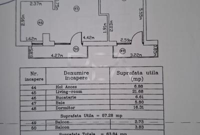 Apartament cu 2 camere semidecomandat, mobilat în Drumul Taberei - 7