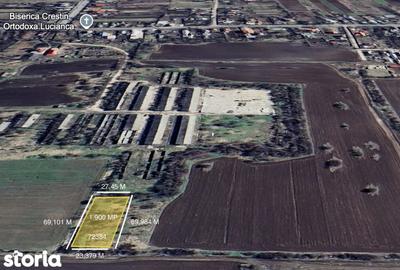 Teren de 48300 mp, în Butimanu - 3