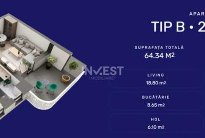 Apartament cu 2 camere decomandat în Alexandru cel Bun - 12