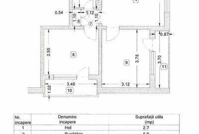 Apartament cu 3 camere semidecomandat în Andrei Mureșanu - 2