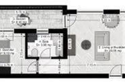 N.Grigorescu 2 camere semidecomandat 46 mp MUTARE RAPIDA - 2