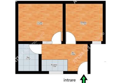 Casa 2 camere in zona Piata Cluj din Sibiu - 7