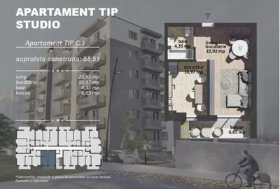 Apartament cu 2 camere semidecomandat în Berceni - 4