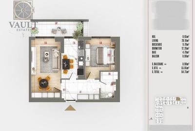 2 CAMERE -COMPLEX REZIDENTIAL PREMIUM-COMISION 0%-THEODOR PALLADY - 8