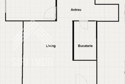 Apartament 2 camere, cart.Manastur, zona Big, DECOMANDAT, balcon, beci - 9