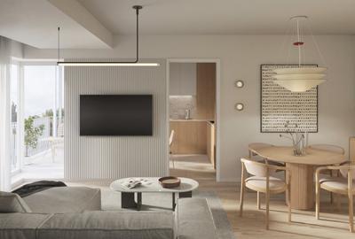 Antracit X Coandă | Apartament 2 camere + birou | Bucătărie închisă - 5