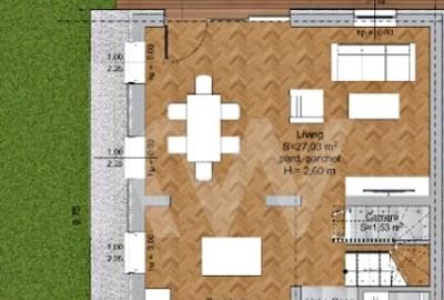 Casa 4 cam.+ teren de vanzare in Cartierul Turnisor, Zona Exclusivista - 9