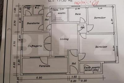 Casa individuala 10 camere, 360 mp, teren1200mp Ultracentral - 7