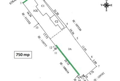 Teren de 750 mp, în Ultracentral - 1