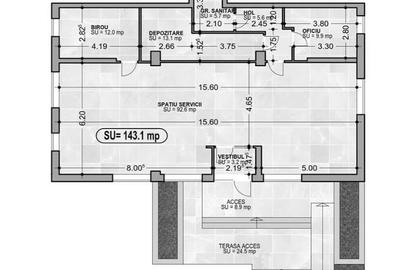 Zona Theodor Pallady sp 143 mp + terasa 24 mp - 2