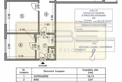 Apartament cu 3 camere decomandat, mobilat în Gară - 20