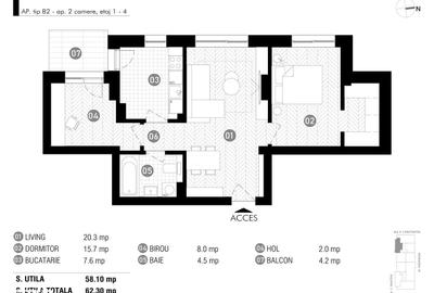 Apartament cu 3 camere în Băneasa - 9