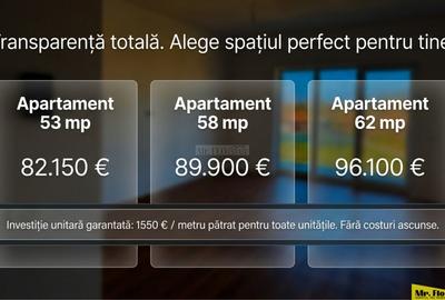 Apartament cu 2 camere decomandat în Moșnița Nouă - 6