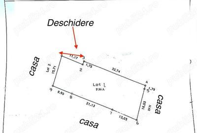 Teren de 750 mp, în Golești - 1