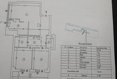 Apartament cu 3 camere decomandat în Hala Centrală - 6