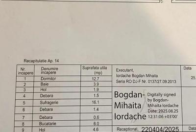 3 camere BRAZDA,etaj 3 ,2 balcoane. - 6