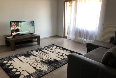 Apt 3 cam, decomandat, centrala, mobilat si utilat, garaj / 599 Euro