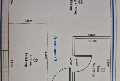 Garsoniera | Str. Tineretului -Militari Residece com. Chiajna - 5