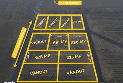 Teren de 625 mp, în Moșnița Nouă