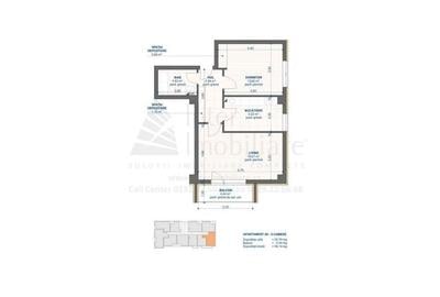 Apartament cu 2 camere decomandat în Nicolina - 2